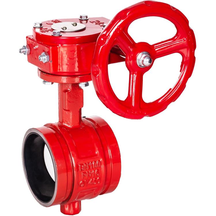 沟槽式涡轮蝶阀